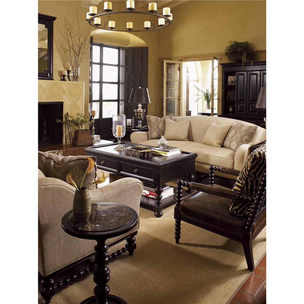 Tommy Bahama Home Kingstown 619 945 Explorer Cocktail Table with